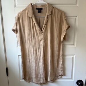 RACHEL Rachel Roy Beige Blouse